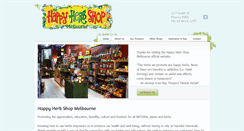 Desktop Screenshot of happyherbsmelbourne.com